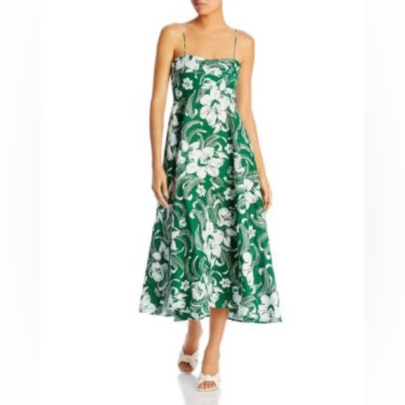 Faithfull the Brand Alexandre Floral Fit & Flare Dress - Picture 1 of 11